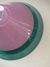 Load image into Gallery viewer, Large Simon Moore Incalmo Bowl. 1980s British Studio Glass Signed
