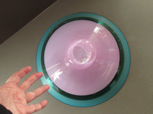 Load image into Gallery viewer, Large Simon Moore Incalmo Bowl. 1980s British Studio Glass Signed
