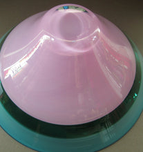 Load image into Gallery viewer, Large Simon Moore Incalmo Bowl. 1980s British Studio Glass Signed
