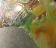 Load image into Gallery viewer, Siddy Langley British Studio Bowl Lustre Glass Bowl with Iridescent Gold Trails
