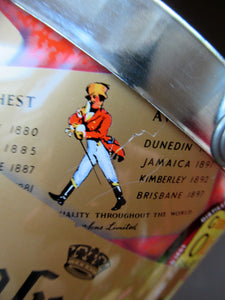 SCOTCH WHISKY Advertising Ice Bucket. Collectable 1960s Issue - with Whisky Advertisements Printed on the Outside. Lovely and clean
