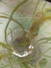 Load image into Gallery viewer, Siddy Langley British Studio Bowl Lustre Glass Bowl with Iridescent Gold Trails
