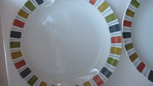 Load image into Gallery viewer, Vintage 1960s Set of Six Jessie Tait Hand Painted Mexicana Dessert Plates
