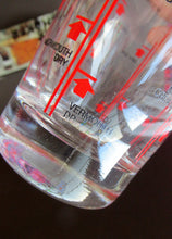 Load image into Gallery viewer, Vintage 1970s Italian Glass Cocktail Shaker. Original Box with Cocktail Recipes Printed on the Glass Shaker 
