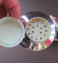 Load image into Gallery viewer, Vintage 1970s Italian Glass Cocktail Shaker. Original Box with Cocktail Recipes Printed on the Glass Shaker 
