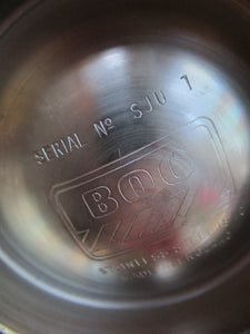 Stylish Vintage 1960s Brushed Stainless Steel SPARKLETS Soda Syphon