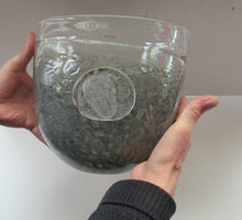 Load image into Gallery viewer, Largest Kjell Engman Kosta Boda Fossil Glass Vase. Swedish Art Glass
