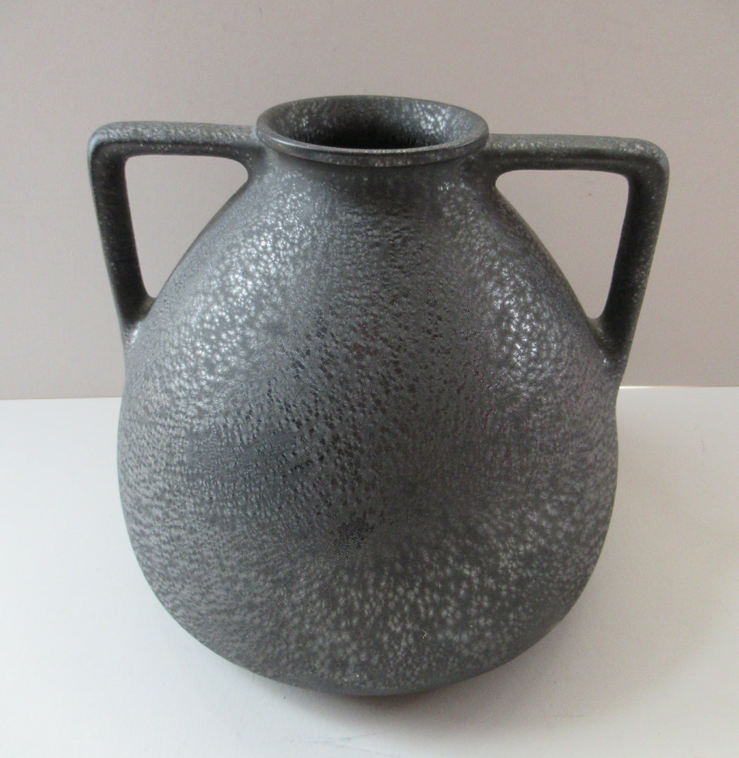 LARGE Strange Vintage 1960s BRITISH ART POTTERY Vase: KAGAWARE Pottery