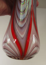 Load image into Gallery viewer, Vintage Okra Vase British Studio Glass by David Barras
