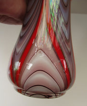 Load image into Gallery viewer, Vintage Okra Vase British Studio Glass by David Barras
