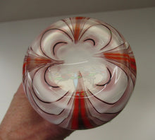 Load image into Gallery viewer, Vintage Okra Vase British Studio Glass by David Barras
