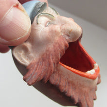 Load image into Gallery viewer, Antique Scahfer Vater Miniature ASh Tray Grinning Man or Sailor
