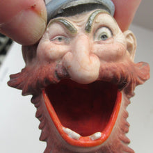 Load image into Gallery viewer, Antique Scahfer Vater Miniature Ash Tray Grinning Man or Sailor
