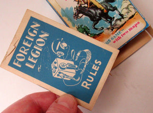 1960s Pepys Foreign Legion Playing Cards Complete with Rules