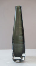 Load image into Gallery viewer, 1950s SWEDISH Orrefors Glass Vase. Signed by Nils Landberg. Dust Range
