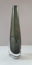 Load image into Gallery viewer, 1950s SWEDISH Orrefors Glass Vase. Signed by Nils Landberg. Dust Range
