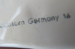1950s West German Cortendorf Ceramic Figurine of a Lady in a Head Scarf