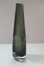 Load image into Gallery viewer, 1950s SWEDISH Orrefors Glass Vase. Signed by Nils Landberg. Dust Range
