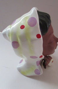 1950s West German Cortendorf Ceramic Figurine of a Lady in a Head Scarf