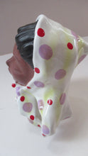 Load image into Gallery viewer, 1950s West German Cortendorf Ceramic Figurine of a Lady in a Head Scarf
