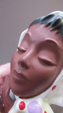Load image into Gallery viewer, 1950s West German Cortendorf Ceramic Figurine of a Lady in a Head Scarf
