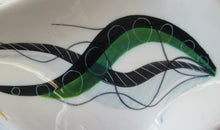 Load image into Gallery viewer, Vintage 1950s ITALIAN POTTERY Serving Platter - with Hand Painted Organic Design 
