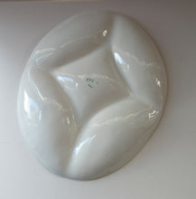 Load image into Gallery viewer, Vintage 1950s ITALIAN POTTERY Serving Platter - with Hand Painted Organic Design 
