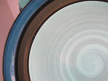 Load image into Gallery viewer, Vintage 1960s West German Waku Stoneware Pottery Bachelor Tea for Two Teaset

