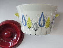 Load image into Gallery viewer, Norwegian Flamingo TULIPAN  Lidded Serving Dish. Inger Waage
