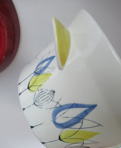 Norwegian Flamingo TULIPAN  Lidded Serving Dish. Inger Waage