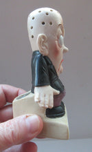 Load image into Gallery viewer, Antique Schafer Vater Match Holder Aint it Awful Rare
