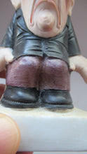 Load image into Gallery viewer, Antique Schafer Vater Match Holder Aint it Awful Rare

