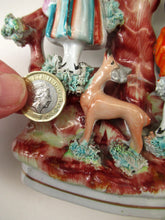 Load image into Gallery viewer, Miniature Antique Figurine with Deer Victorian
