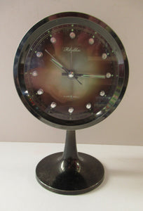 Space Age Tulip Alarm Clock 1960s Japanese Rhythm working
