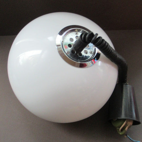 Vintage Prova Guzzini Style Ball Rise and Fall Shade 1970s