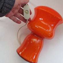 Load image into Gallery viewer, 1970s French Table Lamp by Vianne V V Glass. Holmegaard Style
