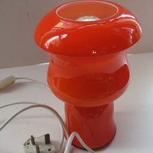 Load image into Gallery viewer, 1970s French Table Lamp by Vianne V V Glass. Holmegaard Style
