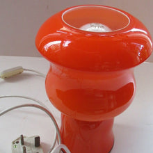 Load image into Gallery viewer, 1970s French Table Lamp by Vianne V V Glass. Holmegaard Style
