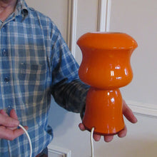 Load image into Gallery viewer, 1970s French Table Lamp by Vianne V V Glass. Holmegaard Style
