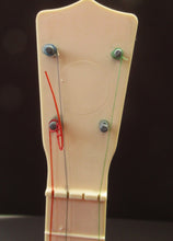 Load image into Gallery viewer, Genuine Vintage 1960s Beatles Selcol Toy Guitar with Images of the Band
