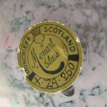 Load image into Gallery viewer, Fabulous little X ZA Shape Antique Scottish Monart Glass Bowl. With Original Paper Label on the Base
