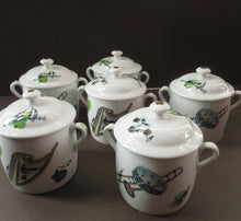 Load image into Gallery viewer, Royal Worcester 1960s Abstract Fiesta Pattern Rare Porcelain
