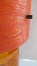 Load image into Gallery viewer, 1970s Orange Shattaline Perspex Lamp with Original Tangerine Shadee
