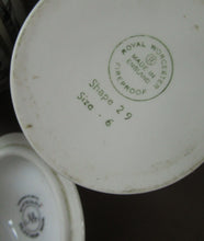 Load image into Gallery viewer, Royal Worcester 1960s Abstract Fiesta Pattern Rare Porcelain
