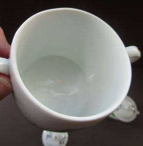Royal Worcester 1960s Abstract Fiesta Pattern Rare Porcelain