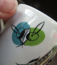 Load image into Gallery viewer, Royal Worcester 1960s Abstract Fiesta Pattern Rare Porcelain
