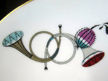 Load image into Gallery viewer, Royal Worcester Porcelain Trio Cup, Saucer, Side Plate Rare Fiesta Patern 1960s
