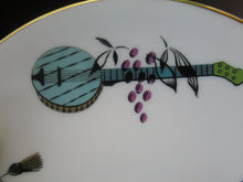 Load image into Gallery viewer, Royal Worcester Porcelain Trio Cup, Saucer, Side Plate Rare Fiesta Patern 1960s
