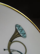 Load image into Gallery viewer, Royal Worcester Porcelain Trio Cup, Saucer, Side Plate Rare Fiesta Patern 1960s
