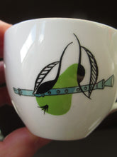 Load image into Gallery viewer, Royal Worcester Porcelain Trio Cup, Saucer, Side Plate Rare Fiesta Patern 1960s
